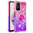 Coque Silicone Housse Etui Gel Bling-Bling avec Support Bague Anneau YB2 pour Xiaomi Redmi Note 12S Petit