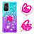 Coque Silicone Housse Etui Gel Bling-Bling avec Support Bague Anneau YB2 pour Xiaomi Redmi Note 12S Petit