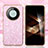 Coque Silicone Housse Etui Gel Bling-Bling GS1 pour Huawei Mate 60 Pro+ Plus Or Rose