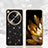 Coque Silicone Housse Etui Gel Bling-Bling GS1 pour Oppo Find N3 5G Noir