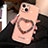 Coque Silicone Housse Etui Gel Bling-Bling JL1 pour Apple iPhone 14 Or Rose