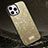 Coque Silicone Housse Etui Gel Bling-Bling LD1 pour Apple iPhone 13 Pro Max Or