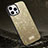Coque Silicone Housse Etui Gel Bling-Bling LD1 pour Apple iPhone 14 Pro Max Or