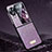 Coque Silicone Housse Etui Gel Bling-Bling LD1 pour Oppo Find N3 Flip 5G Violet