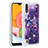 Coque Silicone Housse Etui Gel Bling-Bling S01 pour Samsung Galaxy A01 SM-A015 Violet