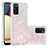 Coque Silicone Housse Etui Gel Bling-Bling S01 pour Samsung Galaxy A03s Petit