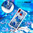 Coque Silicone Housse Etui Gel Bling-Bling S01 pour Samsung Galaxy A10s Petit