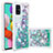 Coque Silicone Housse Etui Gel Bling-Bling S01 pour Samsung Galaxy A51 4G Petit