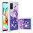Coque Silicone Housse Etui Gel Bling-Bling S01 pour Samsung Galaxy A71 4G A715 Petit