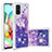 Coque Silicone Housse Etui Gel Bling-Bling S01 pour Samsung Galaxy A71 5G Petit