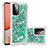 Coque Silicone Housse Etui Gel Bling-Bling S01 pour Samsung Galaxy A72 4G Vert