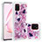 Coque Silicone Housse Etui Gel Bling-Bling S01 pour Samsung Galaxy A81 Petit