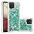 Coque Silicone Housse Etui Gel Bling-Bling S01 pour Samsung Galaxy F12 Petit