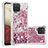 Coque Silicone Housse Etui Gel Bling-Bling S01 pour Samsung Galaxy F12 Petit