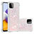 Coque Silicone Housse Etui Gel Bling-Bling S01 pour Samsung Galaxy F42 5G Petit