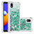 Coque Silicone Housse Etui Gel Bling-Bling S01 pour Samsung Galaxy M01 Core Petit