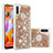 Coque Silicone Housse Etui Gel Bling-Bling S01 pour Samsung Galaxy M11 Petit