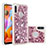 Coque Silicone Housse Etui Gel Bling-Bling S01 pour Samsung Galaxy M11 Petit