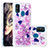 Coque Silicone Housse Etui Gel Bling-Bling S01 pour Samsung Galaxy M30s Petit