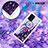 Coque Silicone Housse Etui Gel Bling-Bling S01 pour Samsung Galaxy M80S Petit