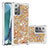 Coque Silicone Housse Etui Gel Bling-Bling S01 pour Samsung Galaxy Note 20 5G Petit