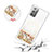 Coque Silicone Housse Etui Gel Bling-Bling S01 pour Samsung Galaxy Note 20 5G Petit