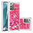 Coque Silicone Housse Etui Gel Bling-Bling S01 pour Samsung Galaxy Note 20 5G Petit