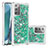 Coque Silicone Housse Etui Gel Bling-Bling S01 pour Samsung Galaxy Note 20 5G Petit