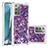 Coque Silicone Housse Etui Gel Bling-Bling S01 pour Samsung Galaxy Note 20 5G Petit