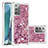 Coque Silicone Housse Etui Gel Bling-Bling S01 pour Samsung Galaxy Note 20 5G Petit