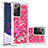 Coque Silicone Housse Etui Gel Bling-Bling S01 pour Samsung Galaxy Note 20 Ultra 5G Petit