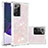 Coque Silicone Housse Etui Gel Bling-Bling S01 pour Samsung Galaxy Note 20 Ultra 5G Petit