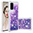 Coque Silicone Housse Etui Gel Bling-Bling S01 pour Samsung Galaxy S20 5G Violet