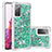 Coque Silicone Housse Etui Gel Bling-Bling S01 pour Samsung Galaxy S20 FE (2022) 5G Vert