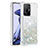 Coque Silicone Housse Etui Gel Bling-Bling S01 pour Xiaomi Mi 11T Pro 5G Argent