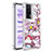 Coque Silicone Housse Etui Gel Bling-Bling S01 pour Xiaomi Poco F5 Pro 5G Violet Clair