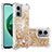 Coque Silicone Housse Etui Gel Bling-Bling S01 pour Xiaomi Redmi 10 5G Petit