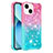 Coque Silicone Housse Etui Gel Bling-Bling S02 pour Apple iPhone 13 Petit