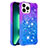 Coque Silicone Housse Etui Gel Bling-Bling S02 pour Apple iPhone 13 Pro Max Petit