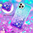 Coque Silicone Housse Etui Gel Bling-Bling S02 pour Apple iPhone 13 Pro Petit