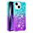 Coque Silicone Housse Etui Gel Bling-Bling S02 pour Apple iPhone 15 Petit