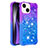 Coque Silicone Housse Etui Gel Bling-Bling S02 pour Apple iPhone 15 Petit