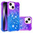 Coque Silicone Housse Etui Gel Bling-Bling S02 pour Apple iPhone 15 Petit