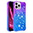 Coque Silicone Housse Etui Gel Bling-Bling S02 pour Apple iPhone 15 Pro Petit