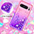 Coque Silicone Housse Etui Gel Bling-Bling S02 pour Google Pixel 8 Pro 5G Petit