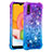 Coque Silicone Housse Etui Gel Bling-Bling S02 pour Samsung Galaxy A01 SM-A015 Petit