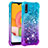 Coque Silicone Housse Etui Gel Bling-Bling S02 pour Samsung Galaxy A01 SM-A015 Petit