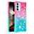 Coque Silicone Housse Etui Gel Bling-Bling S02 pour Samsung Galaxy A15 4G Petit