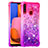 Coque Silicone Housse Etui Gel Bling-Bling S02 pour Samsung Galaxy A20s Petit