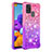 Coque Silicone Housse Etui Gel Bling-Bling S02 pour Samsung Galaxy A21s Petit